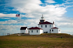 Watch Hill Light in Westerly, Rhode Island